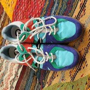 Ganni Colorful Women's Sneakers - Blue, Green, Red